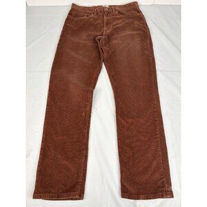 Flint and Tinder 365 Pant Corduroy Men’s 31x30 Rust Brown Stretch 5-Pocket